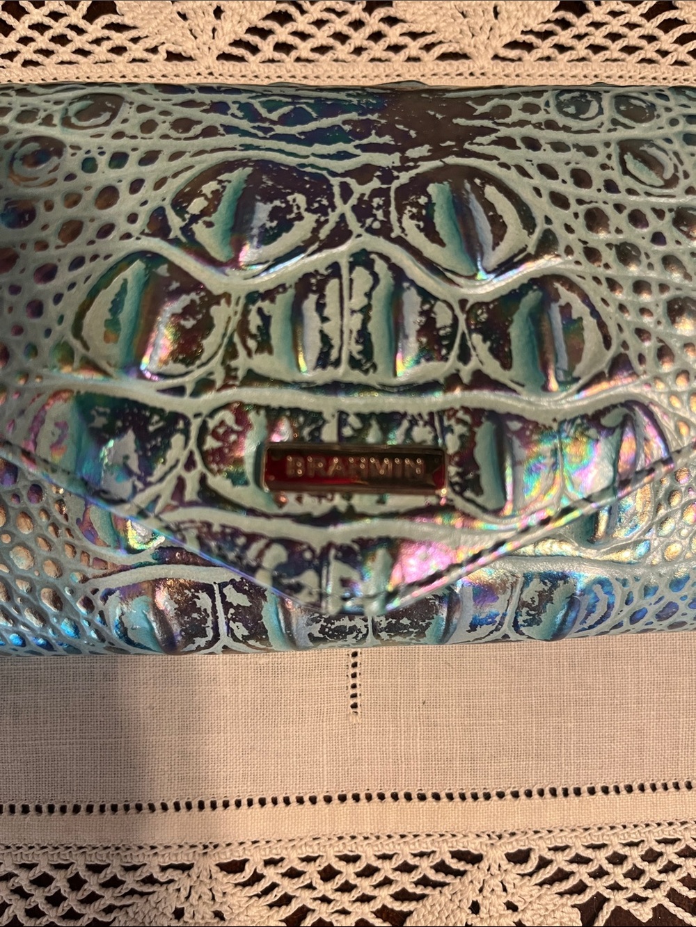 NWT Brahmin Veronica Wonderland Melbourne wallet - Picture 5 of 5